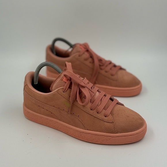 Puma Suede Dessert Flower Classic Girls Size 7C Athletic Shoe Sneakers 355110-69 - Picture 3 of 6